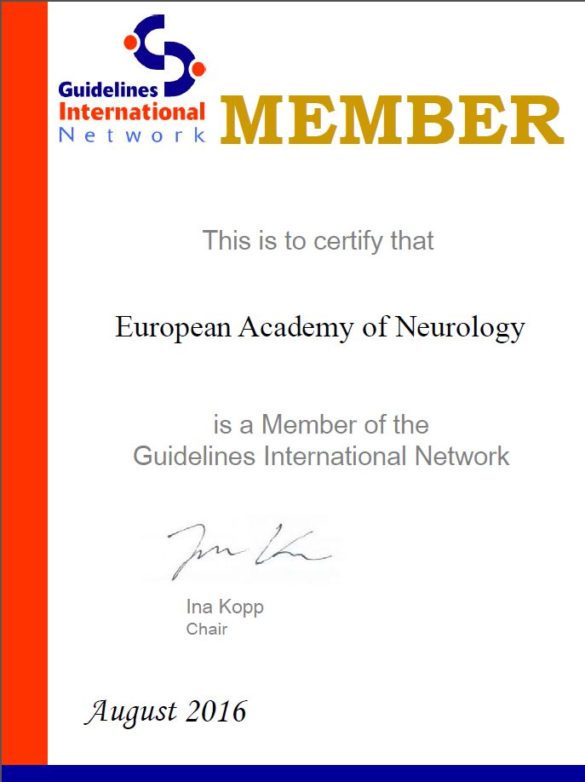 The Guidelines International network (GIN) eanpages