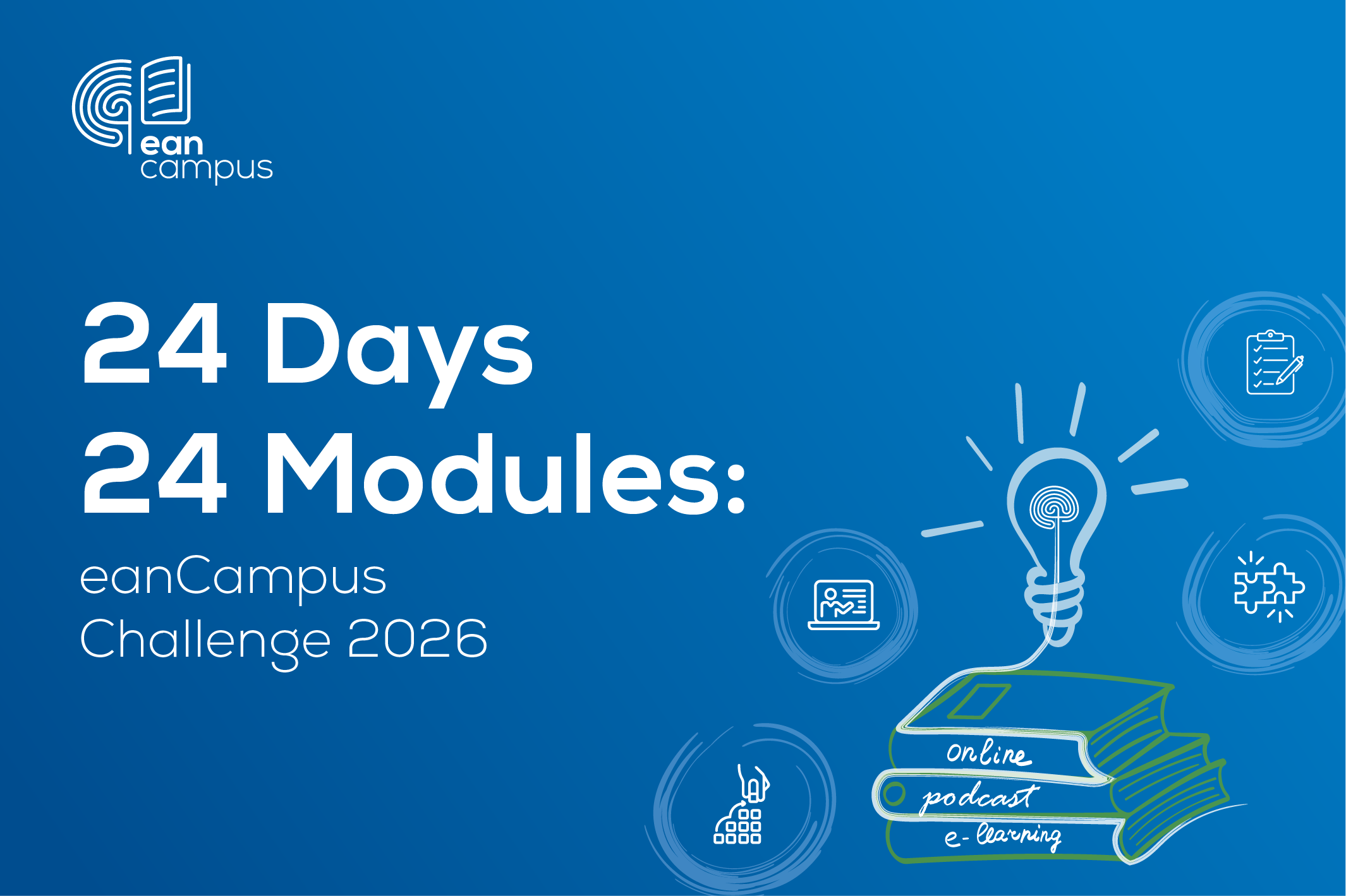 EAN Invites You to Join the Challenge: 24 Days, 24 Modules! - eanNews