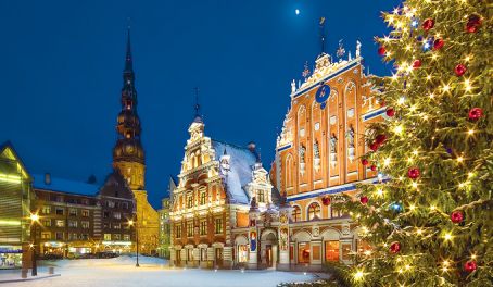 Latvia claims to be the home of the first Christmas tree. The first recorded use of an evergreen tree at Christmas and New Year’s celebrations is in the town square of Riga in 1510.